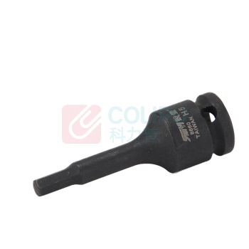 锐壹 内六角旋具套筒 H5 3/8" 长度60mm 六角风炮起子汽车维修重型套筒气动套筒头 5个/包