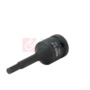 锐壹 内六角旋具套筒 H6 1/2" 长度78mm 六角风炮起子汽车维修重型套筒气动套筒头 6个/包