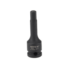 锐壹 内六角旋具套筒 H7 3/8” 长度60mm 六角风炮起子汽车维修重型套筒气动套筒头 5个/包