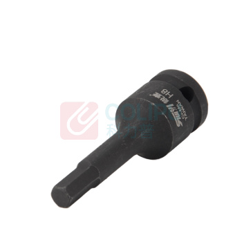锐壹 内六角旋具套筒 H8 1/2" 长度78mm 六角风炮起子汽车维修重型套筒气动套筒头 6个/包