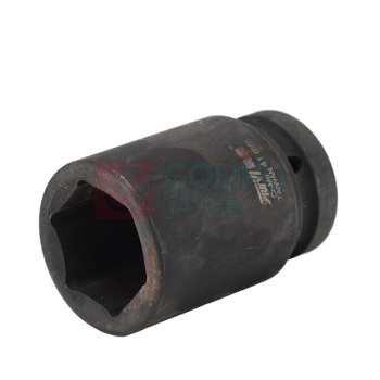 锐壹 外六角套筒 H41 1" 长度80mm 六角风炮汽车维修重型套筒气动套筒头