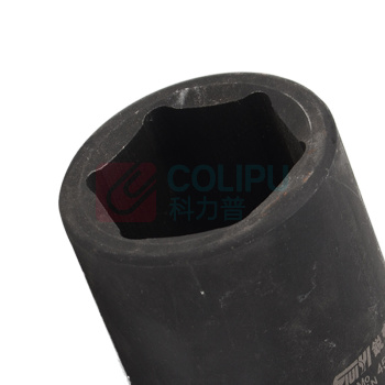 锐壹 外六角套筒 H45 1" 长度80mm 六角风炮汽车维修重型套筒气动套筒头
