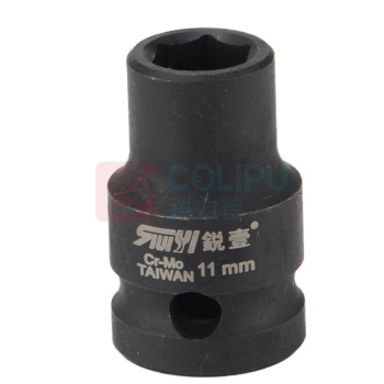 锐壹 外六角套筒 H11 1/2" 长度40mm 六角风炮汽车维修重型套筒气动套筒头 10个/包