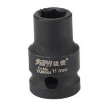 锐壹 外六角套筒 H11 1/2” 长度40mm 六角风炮汽车维修重型套筒气动套筒头 10个/包