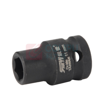锐壹 外六角套筒 H11 1/2" 长度40mm 六角风炮汽车维修重型套筒气动套筒头 10个/包