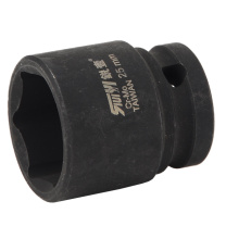 锐壹 外六角套筒 H25 1/2” 长度40mm 六角风炮汽车维修重型套筒气动套筒头 10个/包