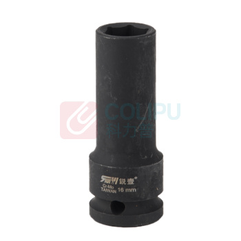 锐壹 外六角套筒 H16 1/2" 长度78mm 六角风炮汽车维修重型套筒气动套筒头 6个/包