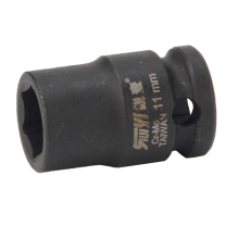 锐壹 外六角套筒 H11 3/8” 长度36mm 六角风炮汽车维修重型套筒气动套筒头 10个/包