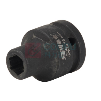 锐壹 外六角套筒 H13 3/4" 长度52mm 六角风炮汽车维修重型套筒气动套筒头 5个/包