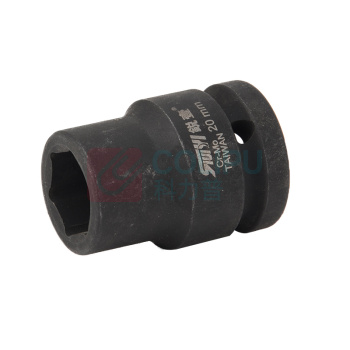 锐壹 外六角套筒 H20 3/4" 长度52mm 六角风炮汽车维修重型套筒气动套筒头 5个/包