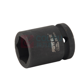 锐壹 外六角套筒 H25 3/4" 长度52mm 六角风炮汽车维修重型套筒气动套筒头 5个/包