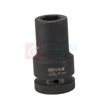 锐壹 外六角套筒 H23 1" 长度80mm 六角风炮汽车维修重型套筒气动套筒头 2个/包
