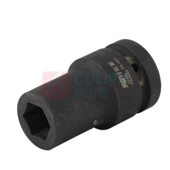锐壹 外六角套筒 H23 1" 长度80mm 六角风炮汽车维修重型套筒气动套筒头 2个/包