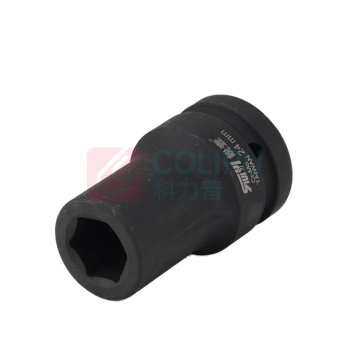 锐壹 外六角套筒 H24 1" 长度80mm 六角风炮汽车维修重型套筒气动套筒头 2个/包