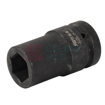 锐壹 外六角套筒 H28 1" 长度80mm 六角风炮汽车维修重型套筒气动套筒头 2个/包