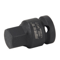 锐壹 内六角旋具套筒 H17 1/2” 长度40mm 六角风炮起子汽车维修重型套筒气动套筒头 6个/包