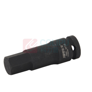 锐壹 内六角旋具套筒 H18 1/2" 长度78mm 六角风炮起子汽车维修重型套筒气动套筒头 6个/包