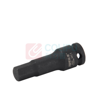 锐壹 内六角旋具套筒 H11 3/8" 长度60mm 六角风炮起子汽车维修重型套筒气动套筒头 5个/包