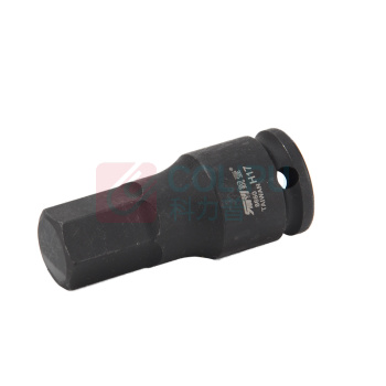 锐壹 内六角旋具套筒 H17 3/8" 长度60mm 六角风炮起子汽车维修重型套筒气动套筒头 5个/包