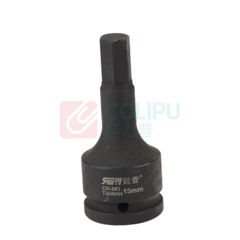 锐壹 内六角旋具套筒 H15 3/4" 长度100mm 六角风炮起子汽车维修重型套筒气动套筒头 2个/包
