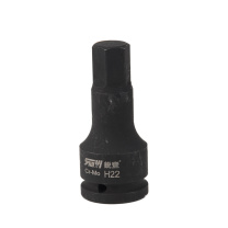 锐壹 内六角旋具套筒 H22 3/4” 长度100mm 六角风炮起子汽车维修重型套筒气动套筒头 2个/包