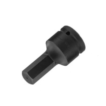 波斯工具 19mm系列优质铬钼钢风动六角旋具套筒19mm BS365019 公差±3mm