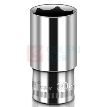 威力狮 Wynn's 1/2"加长型镜面铬钒钢套筒 W0561A 铬钒钢 76*8*30mm 镜面抛光