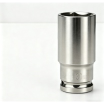 SGK 加长套筒 直径30mm 长度78mm (银色) 六角套筒