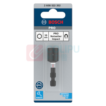 博世 BOSCH 抗冲击起子套筒 10mm,长度50mm 2608522352