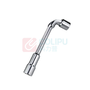 LAOA L型套筒扳手 LA317013 13mm 7字型烟斗外六角双头穿线扳手