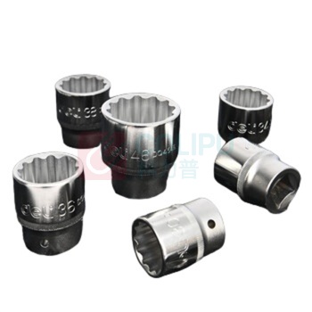 得力工具 19mm19mm系列十二角重型套筒 DQ4519