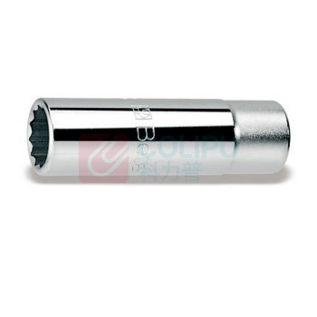 百塔 加长十二方套筒 C1102001 1/2in系列×5/8in