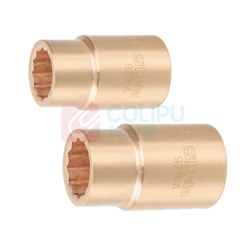 百塔 六方套筒 C1143076 1/2in系列×28mm/防爆