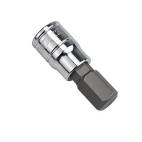 开拓 内六角旋具套筒1/4英寸10mm 25341