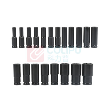 捷立 电动扳手套筒 81002 20件套8-32mm