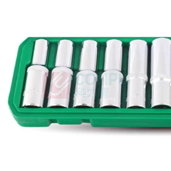 HI-SPEC 1/2大飞六角加长套筒头 高度78mm 10-24mm 10件套 285*100*45mm