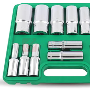 HI-SPEC 1/2大飞六角加长套筒头 高度78mm 8-32mm 15件套 265*210*60mm