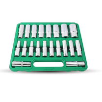 HI-SPEC 1/2大飞六角加长套筒头 高度78mm 8-32mm 20件套 325*255*65mm