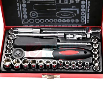 维度 WEDO 33件1/4"系列公制套筒组套 WD157A-33 33pcs