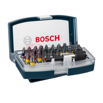 博世 BOSCH 32件批头套筒套装-蓝色版 2607017359