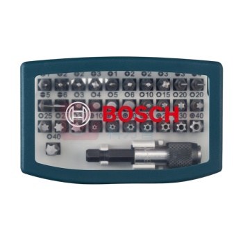 博世 BOSCH 32件批头套筒套装-蓝色版 2607017359