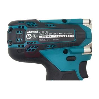 牧田 MAKITA 充电式冲击扳手 DTW190SFX1 12.7mm(1/2") 3.0Ah