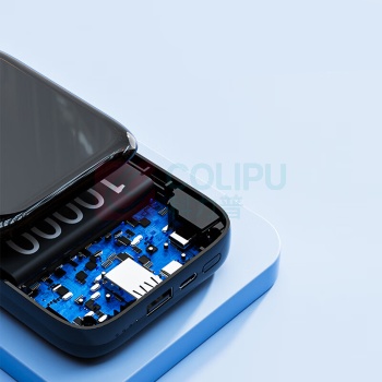飞利浦 PHILIPS 充电宝自带线超薄 DLP2256 10000毫安 (黑色)
