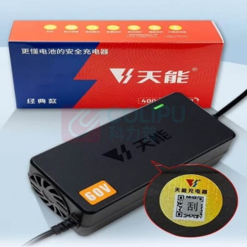 天能 充电器 60V4A (32AH) 电池专用充电器电动车电瓶车