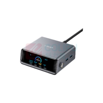 安克 ANKER 氮化镓充电器 A2345 桌面充pro+250W (科技灰)