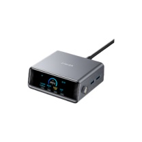 安克 ANKER 氮化镓充电器 A2345 桌面充pro+250W (科技灰)
