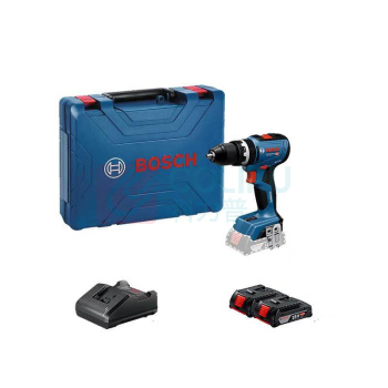 博世 BOSCH 锂电充电式冲击钻 GSB 18V-65, 2x2.0Ah, GAL 1820 06019N3180