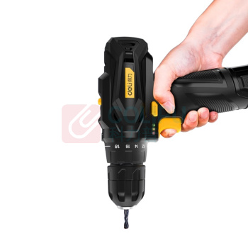 得力 deli 锂电钻工具套装 DL1028L 28件套 (黑)