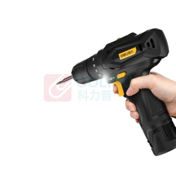 得力 deli 锂电钻工具套装 DL1028L 28件套 (黑)