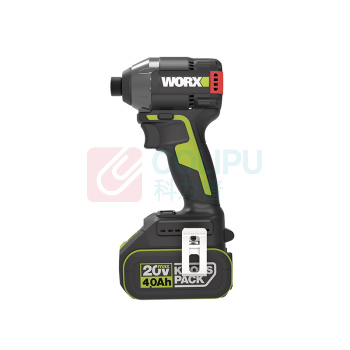 威克士 20V 大扭矩无刷锂电冲击起子机 WHB60 2*5.0Ah battery+1*6A charger，挂钩，批头夹,批头；层叠箱WA4229 